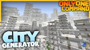 I found the command for the lucky block but i need to somehow paste it onto my xbox one minecraft account. Minecraft Command City Generator 1 8 1 Ijaminecraft