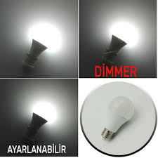 Arkadaşlar en kuvvetlki beyaz ışık veren h7 tipte ampul modeli/markası nedir acaba? Dimmere Uygun Beyaz Led Ampul 10 Watt E27 Tasarruflu Ayarlanabilir