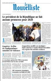 Le nouvelliste videos and latest news articles; Le Premier Numero De Le Nouvelliste Pour Le Nouvelliste Haiti Facebook