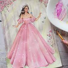 irina pirogova pe instagram princesa art arte arts draw draw fashion illustration dresses illustration fashion design fashion drawing dresses