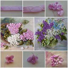 See more ideas about ribbon embroidery, ribbon embroidery tutorial, embroidery tutorials. How To Make Embroidery Ribbon Lilac Flowers