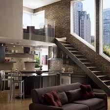 15 Loft Designs Adding Second Floor To Modern Interiors Liked On Polyvore Featuring Home Furniture Modern Hom Beautiful Apartments Loft Design House Design