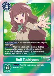 Ruli Tsukiyono - Xros Encounter - Digimon Card Game