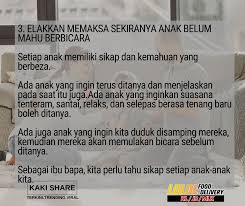 Kadang dengar.kadang tak nak dengar.hhaishh mmg pening. Kaki Share Cara Berkesan Menasihati Menegur Anak Facebook