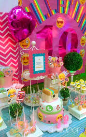 Insta Face Emoji Birthday Party Ideas Photo 2 Of 15 Emoji Birthday Party Birthday Parties Emoji Birthday
