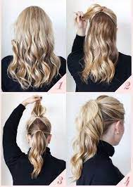 Everyday Hairstyles 20 Easy And Cute Hairstyles For Daily Use Penteados Penteados Faceis Cabelo Penteado
