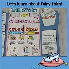 Cinderella Lapbook Fairy Tale Activities for Early Readers - Classful