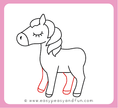 How To Draw An Unicorn Easy And Cute Step By Step Drawing Tutorial Easy Peasy And Fun Are you looking for a video guide on how to draw a unicorn for kids?