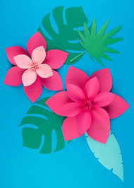 Deco De Fleurs Vaiana Diy Gratuit My Little Day Le Blog Fleur En Papier Facile Fleurs En Papier Modeles Fleurs De Papier