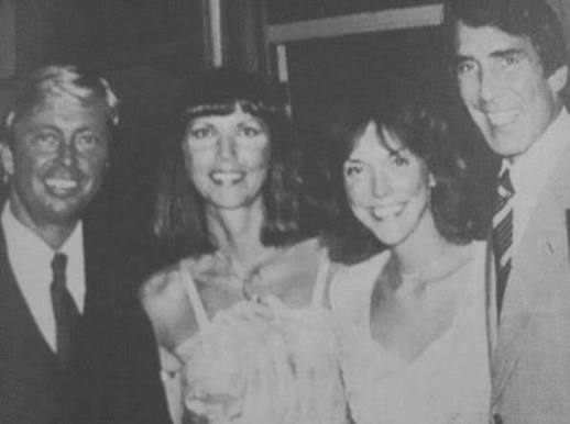 Tom, Carole Curb, Karen and Tony Scotti, 1980