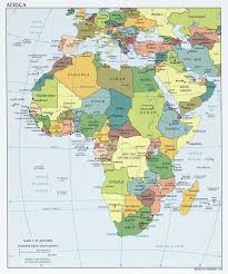 Map Of Africa Africa Map Political Map Africa