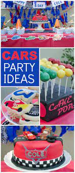 Cars Lightning Mcqueen Birthday A Lightning Mcqueen Birthday Party Catch My Party Toddler Birthday Party 3 Year Old Birthday Party 3 Year Old Birthday Party Boy
