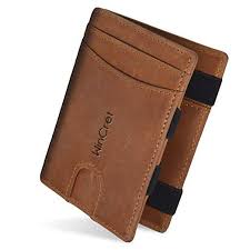 wincret geldbeutel manner slim magic wallet leder klein geldborse herren mit reissverschluss munzfach rfid kleine geldborse kleines portemonnaie geldbeutel