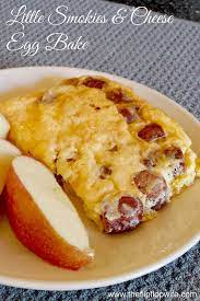 Mini Sausages Cheese Breakfast Egg Bake Recipe Hillshire Farm Sausage Recipes Cocktail Sausage Recipes Breakfast Sausage Links