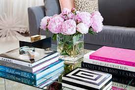 2 best for diy decor: Summer Themed Decor Best Coffee Table Books Pinks Blues Greys Etc