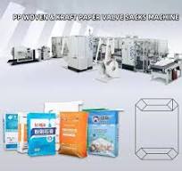 PP Woven and Kraft Paper Valve Bag Making Machine
