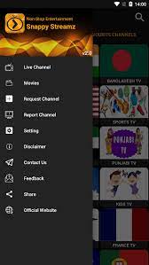It can be used for the live streaming of television channels. Snappy Streamz Mod Apk 2 0 No Ads Free Download For Android