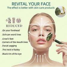 Massageador Natural Para Rosto Raspador De Guache Massageador Facial Rolo  De Jade Raspador De Guasha Facial Pescoço Gua Sha Rosto Pele Beleza  Cuidados