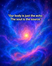 Our body is the vessel that carries our soul through every experience. ??