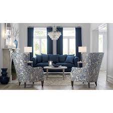 Chatham blue velvet accent chair. Pin By Betty Cardenas On Farmhouse Kitchen Design In 2021 Blue Living Room Decor Blue Sofas Living Room Blue Sofa Living