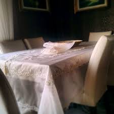 Servis Masa Ortusu Ranner Cook Sik Handmade Ortuler