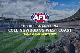West coast led 10.9.69 to 0.6.6 at half time, melbourne becoming the first team since 1927 to fail to score a goal in a half of finals football. 2018 Afl Grand Final Same Game Multi Magpies Vs Eagles Betting Tips