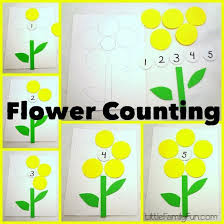5 Fun Counting Activities For Spring Spring Crafts Spring Lessons Spring Preschool