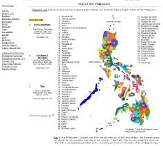 Map Of The Philippines Philippine Map Map Philippines Culture