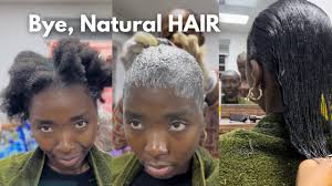 I Relaxed my Natural Hair After 2 Years!