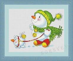 Snowman in hats ornaments by: 900 Snowman Cross Stitch Ideas In 2021 Cross Stitch Christmas Cross Stitch Cross Stitch Patterns