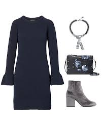 This outfit combines some of my favorite things like a full flirty skirt, a graphic tee (tucked in), and edgy studded booties. What To Wear To A Holiday Dinner Party Holidaydinnerparty Holidayoutfits Holidaystyle Whattowear Holiday Dinner Party Dinner Party Outfits Holiday Outfits