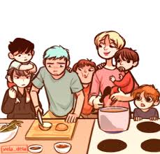 Jungkook fanart jungkook cute foto jungkook kpop fanart bts jimin arte bob marley bts aesthetic wallpaper for phone bts wallpaper lyrics motif art deco. Bts Family Image 4673405 On Favim Com