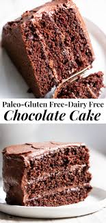 This Rich Decadent Moist And Tender Paleo Chocolate Cake Is The Perfect Healthy Dessert In 2020 Paleo Chocolate Cake Dairy Free Chocolate Cake Dairy Free Buttercream