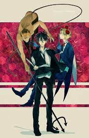 Yondemasu Yo Azazel San Akutabe Azazel Beelzebub Arte