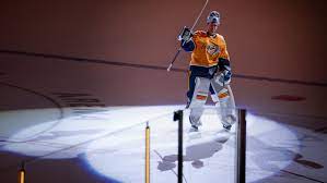 Nashville's pekka rinne stick handle save. Po Ambhvfmthtm