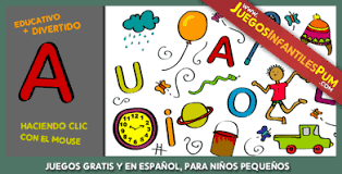 Juegos interactivos de preescolar lengua. Juegos Educativos Para Ninos Con Vocales