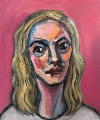 This is an oil painting of a Horse in Springtime. It is done