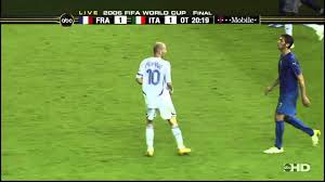 Putting his forehead through the breastbone of a former everton defender and. What Marco Materazzi Actually Said To Zinedine Zidane Youtube
