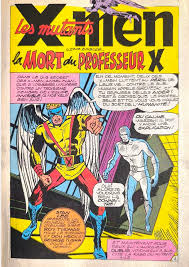 couverture de : La mort du professeur X