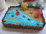 Beach Theme Beach Birthday Cake