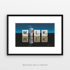 Milk" art print by Ricky Drew