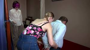 BoundHub - Guy was captured,tied up and punished by two femdom´s