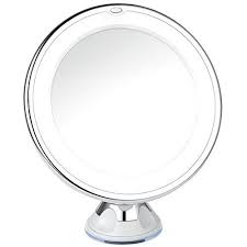 Charmax 10x Magnifying Lighted Makeup Mirror With Bag Natural Led Light Bathroom Vanity Mirror Cordless T Makeup Mirror With Lights Makeup Mirror Beauty Mirror