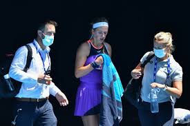 It's a very interesting thing. Distressed Azarenka Knocked Out In Australian Open