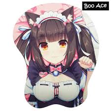 Nekopara Chocolat Anime 3d Breast Wrist Gel Rest Support Gaming Mouse Pad Silica Gel 2way Fabric Cosplay Big Size 33 27 2 8cm 3d Breast Gaming Mouse Padmouse Pad Aliexpress Check out our anime mousepad selection for the very best in unique or custom, handmade pieces from our keyboards & mice shops. nekopara chocolat anime 3d breast wrist gel rest support gaming mouse pad silica gel 2way fabric cosplay big size 33 27 2 8cm