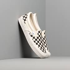 We carry the largest selection of vans shoes on the web. Manner Vans Og Classic Slip On Lx Canvas Black White Checkerboard Footshop