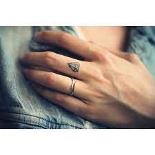 Diamond Tattoo Finger Elegant Tattoos Tasteful Tattoos Small Finger Tattoos
