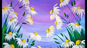 Step by step acrylic painting yellow flowers for beginners. Easy Spring Flowers Acrylic Painting On Canvas For Beginners Lovespringart2017 The Art Sherpa