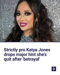 Katya Jones, who has been