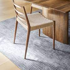 Holland Woven Dining Chair Cord Dark Mineral Wood Legs West Elm Woven Dining Chairs Farmhouse Dining Chairs Dining Chairs